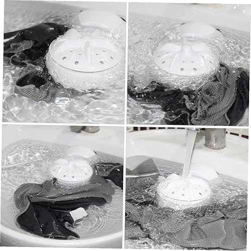 Miniatura 7 de Portable Mini Ultrasonic Washer with USB Remote High-Speed Rotation Washing Machine for Travel Hand-wash Simulation for Delicates Automatic Cycle