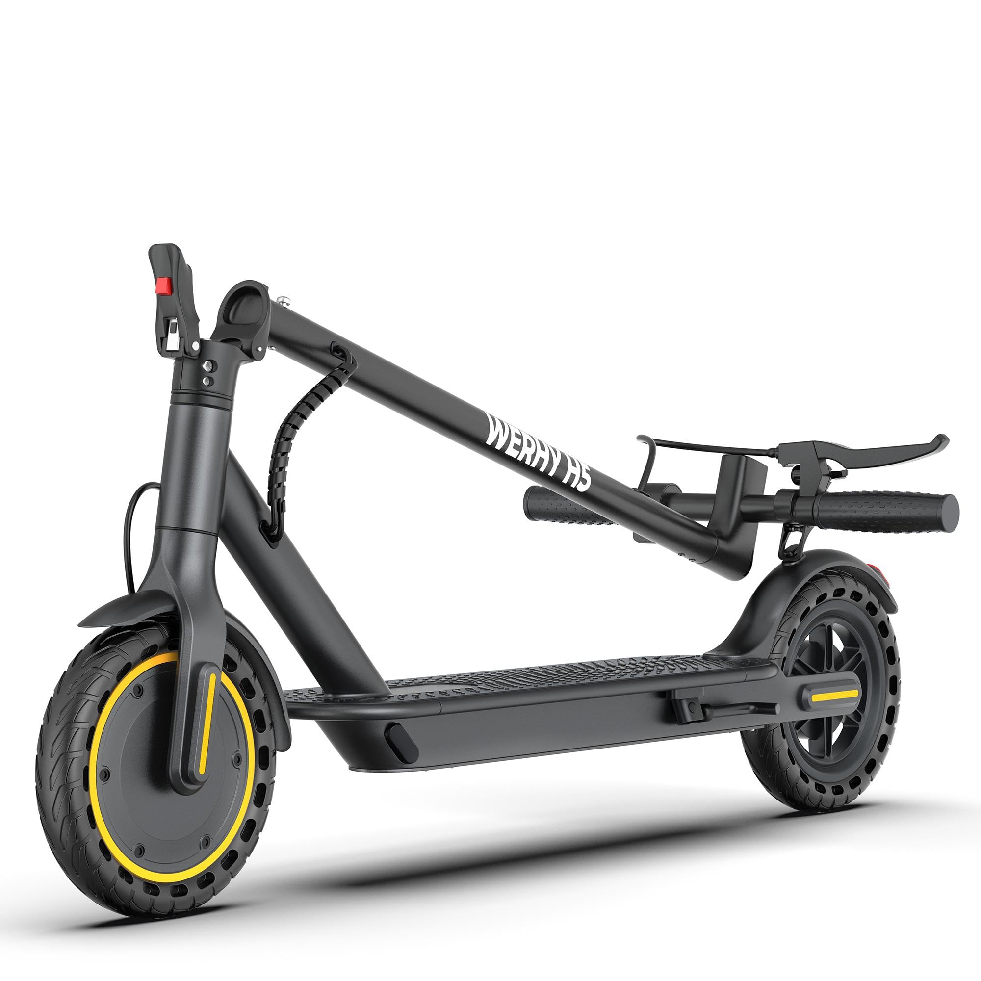 Electric Scooter for Adults, 500W/350W Motor, 35/30/25 Km Long Range & 35/31 Km/h Max Speed, 10"/8.5" Solid Tires, Folding Commuter E-Scooter for Adults, Cruise Control, Dual Brake