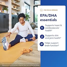 Pure Encapsulations EPA/DHA Essentials - Fish Oil Concentrate Supplement to Support Cardiovascular Health - Premium EPA & DHA Supplement with Omega 3-90 Softgel Capsules