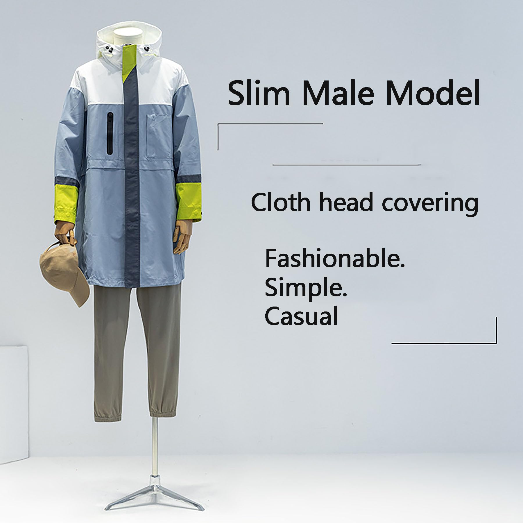 Generic Halbkörper-Mannequin-Torso männlich, Mann-Körperform mit Kopf, abnehmbare Arme, Dummy-Requisiten, Kleidungsständer, Metallbasis für Fenster, Kleid, Schmuck,Gold a1