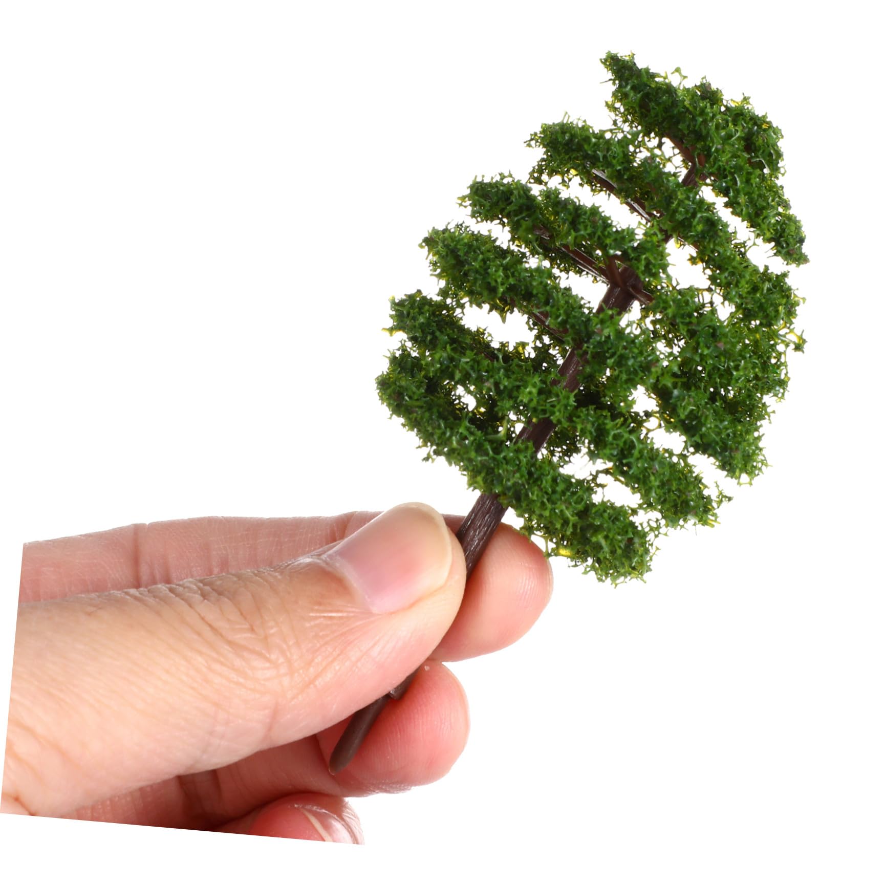 Albero Modello Paesaggio Verde 20 Pezzi, Plastico 1: 100 per Modellismo