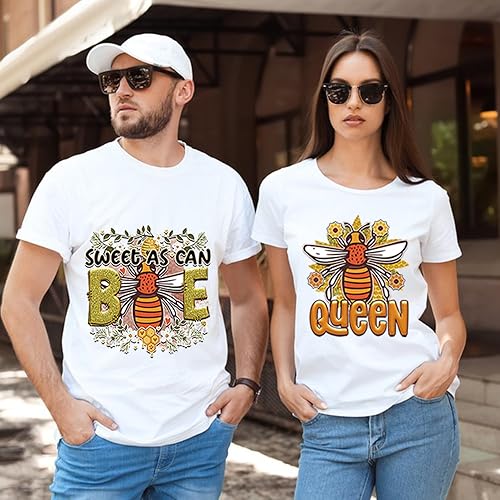 Miniatura 6 de 6 parches termoadhesivos de abeja para ropa, parches para planchar con estampado de abejas de color amarillo, parches para ropa, lindos animales,