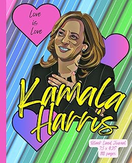 Kamala Harris Composition Notebook: A Notebook Featuring LGBTQIA Supporter Kamala Harris