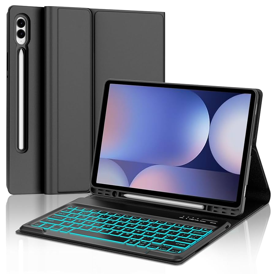 キーボード Galaxy Tab S9+ S9FE+ S10+ Keyboard Slim Samsung Galaxy Tab S10+/S9+/S9 FE+ Book Cover Keyboard Slim