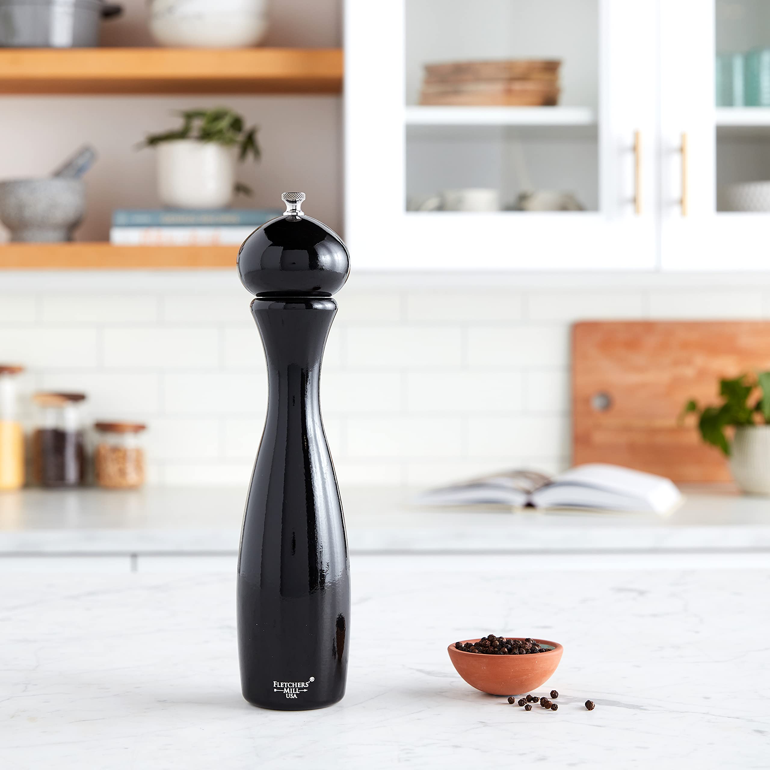 Amazon.co.jp: (Black) - Fletchers' Mill Mario Batali Pepper Mill