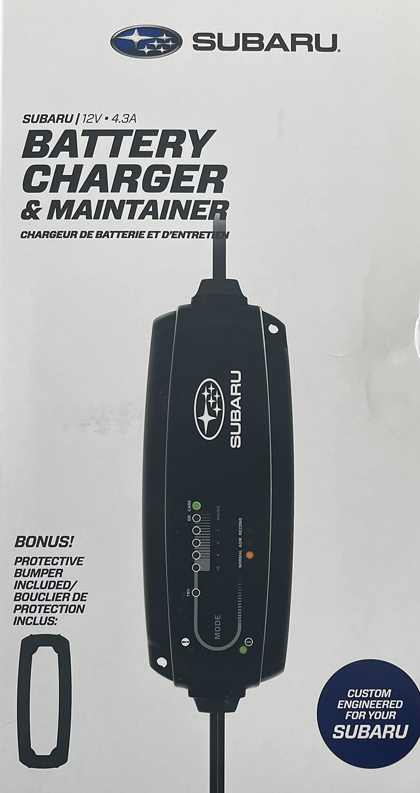 Subaru Battery Charger and Maintainer SOA9010001 Genuine WRX Forester Outback Impreza Sti Ascent Legacy Crosstrek