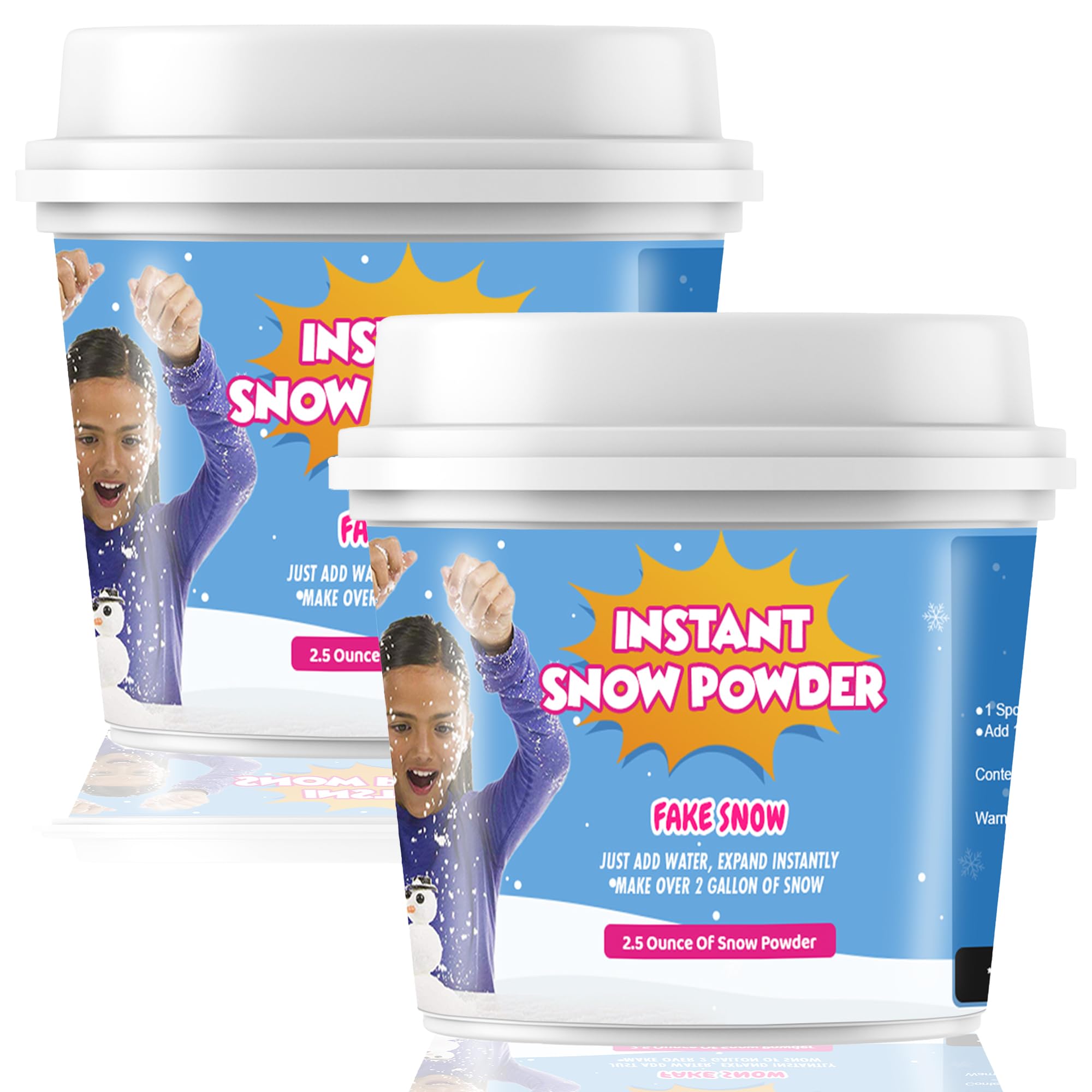 The Little Ones Fake Snow - Artificial Snow, Instant Snow Powder, Snow, Sodium Polyacrylate, Slush Powder, Snow Making Kit, Toys for Kids [ Make Over 3 Gallons of Instant Snow][Pack of 2-70 gm Each] (B0D1W5GZR4) Amazon Price History, Amazon Price Tracker