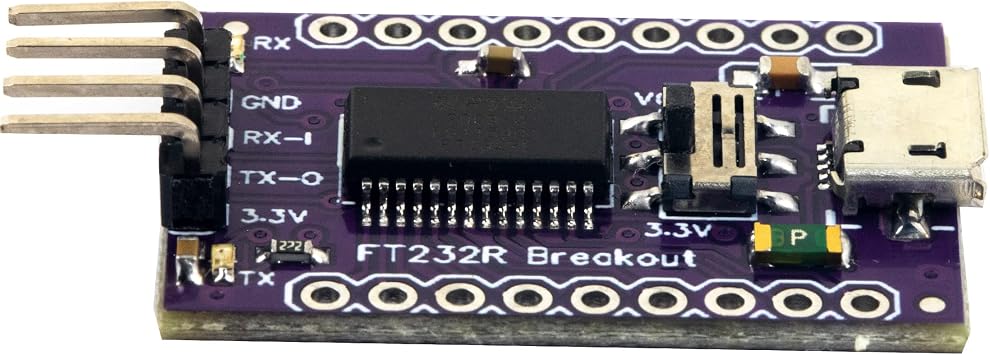 FT232RL Micro USB to TTL Serial Converter Adapter Module 3.3V FT232 Breakout Board