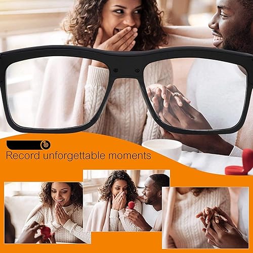 Miniatura 3 de 1080p HD Cámara de grabación de vídeo inteligente - Gafas de deporte al aire libre con cámara, gafas inteligentes portátiles (incluye tarjeta de