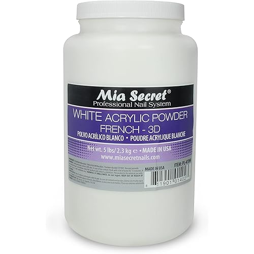 Mia Secret Acrylic Powder - 5 LBS (White)