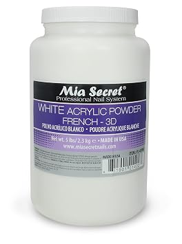 Mia Secret White Acrylic Powder 5LBS