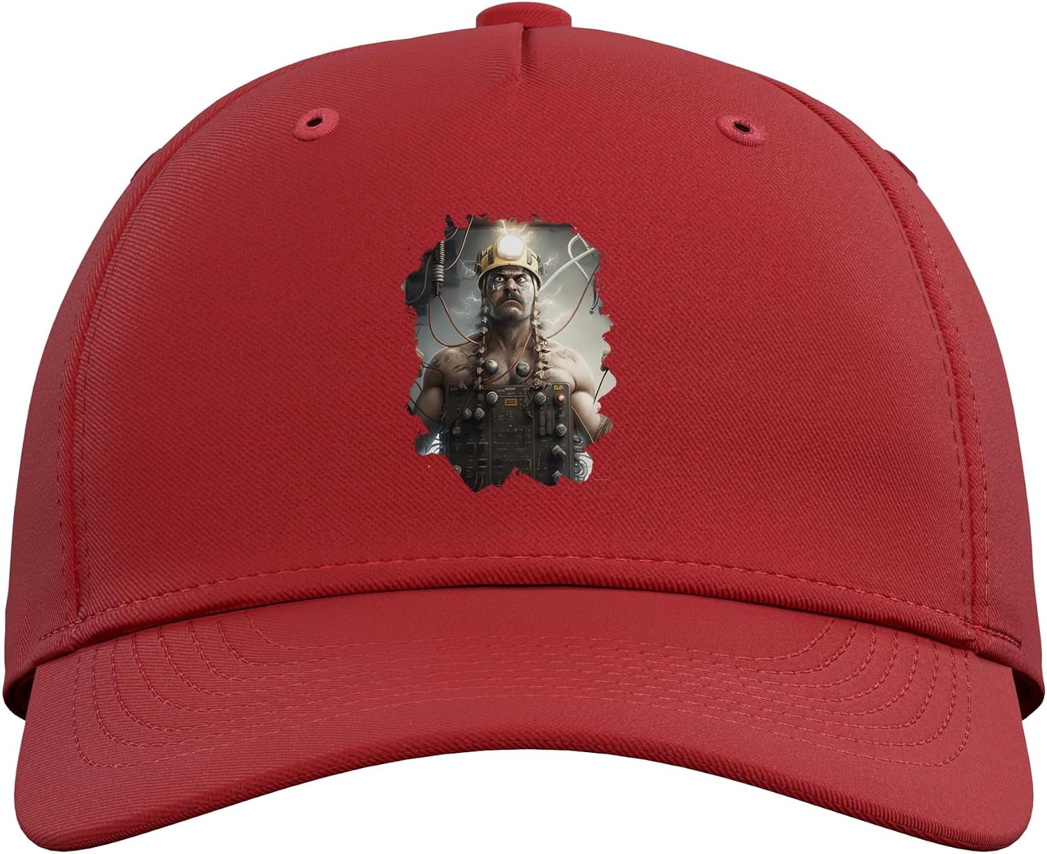 Funny Electrician and Electronics Engineer Adjustable Baseball Hat image 2