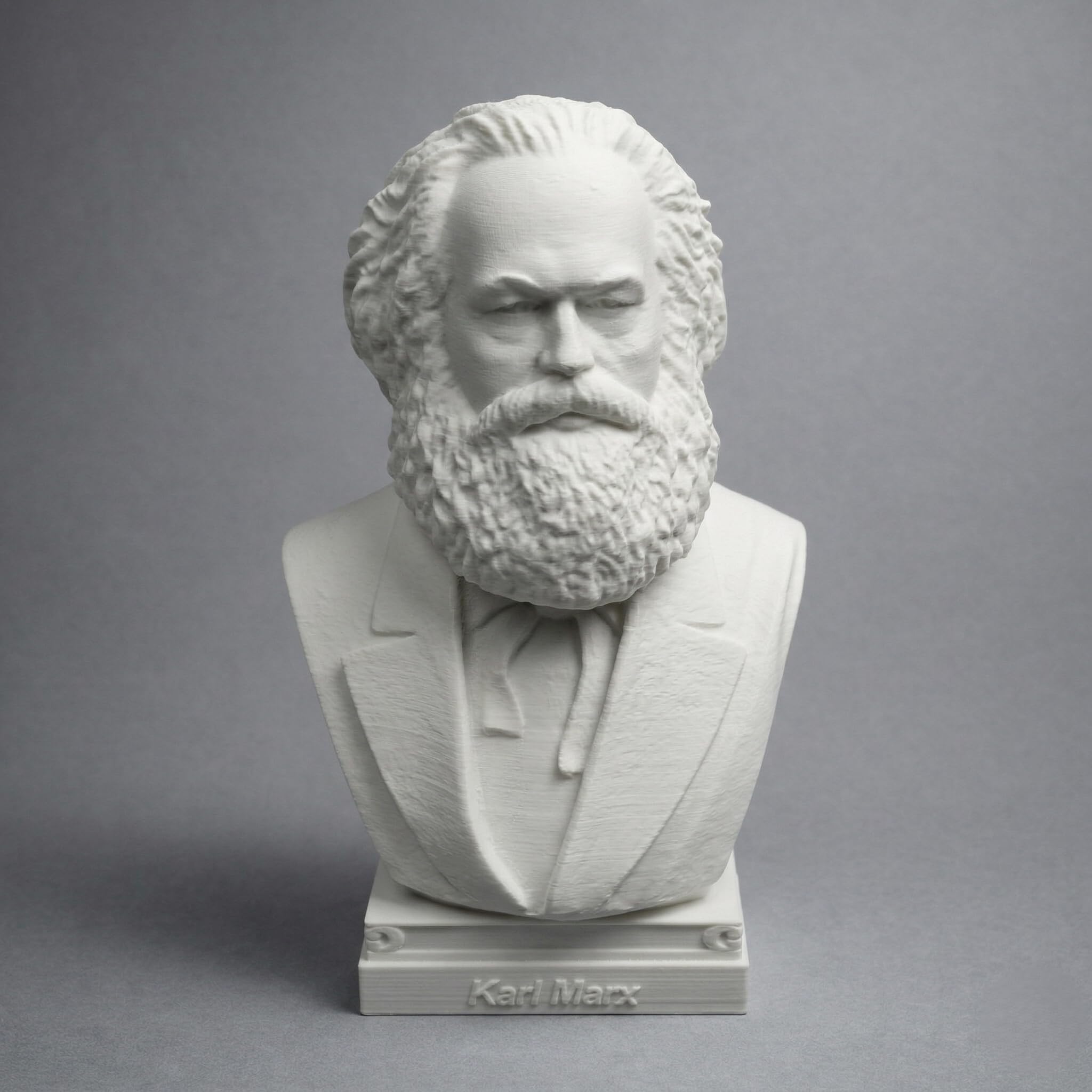 Otdlle Karl Marx Mao Zedong Engels Vladimir Lenin Joseph Stalin Russian Soviet Communist Leader Bust Head Sculpture Figure Statue Gift Model Decoration Figurine (, 4" Hx2.5 Wx2 D)