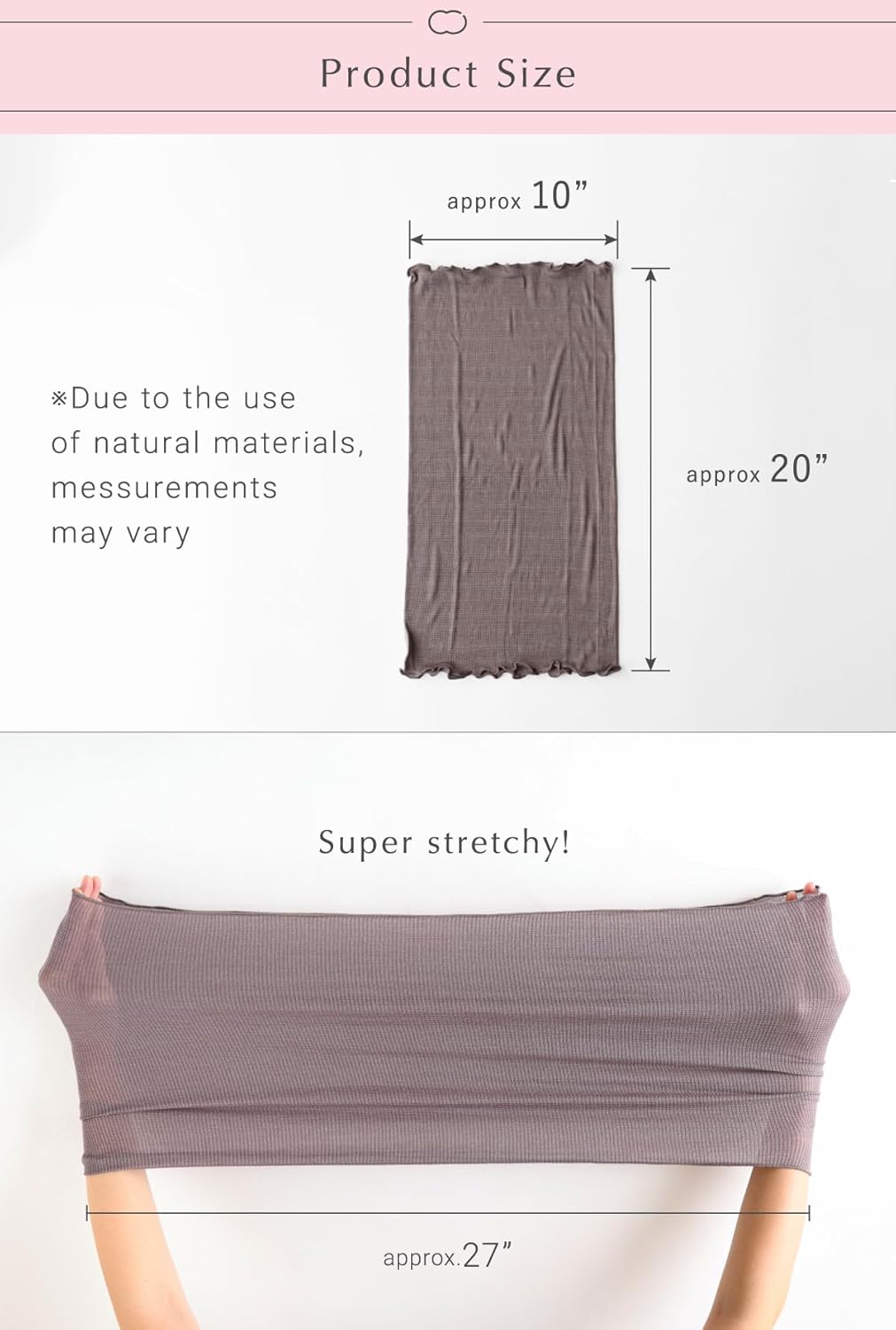 Kinuya 4590 Nobi Nobi Silk Stomach Wrap for Women, Men's, Pregnant Women, Maternity Silk, Natural Material, Made in Japan (Long, Cherry Blossom Color) - Image 7