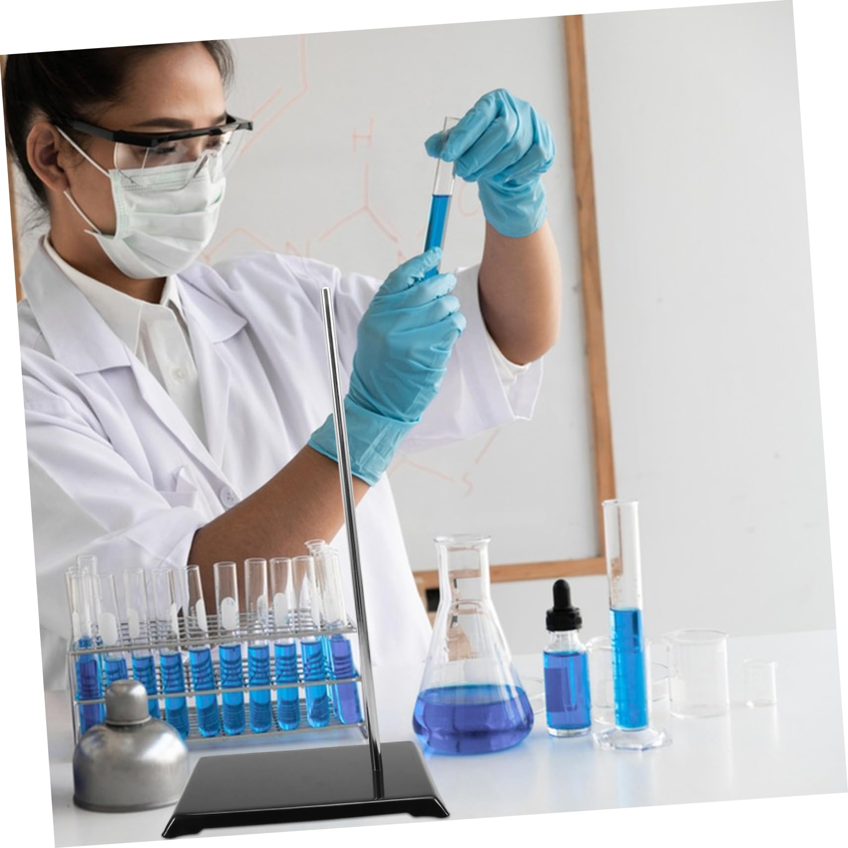Artículos Metálicos De Laboratorio Docencia Investigación Diseño Práctico Soporte De Mesa