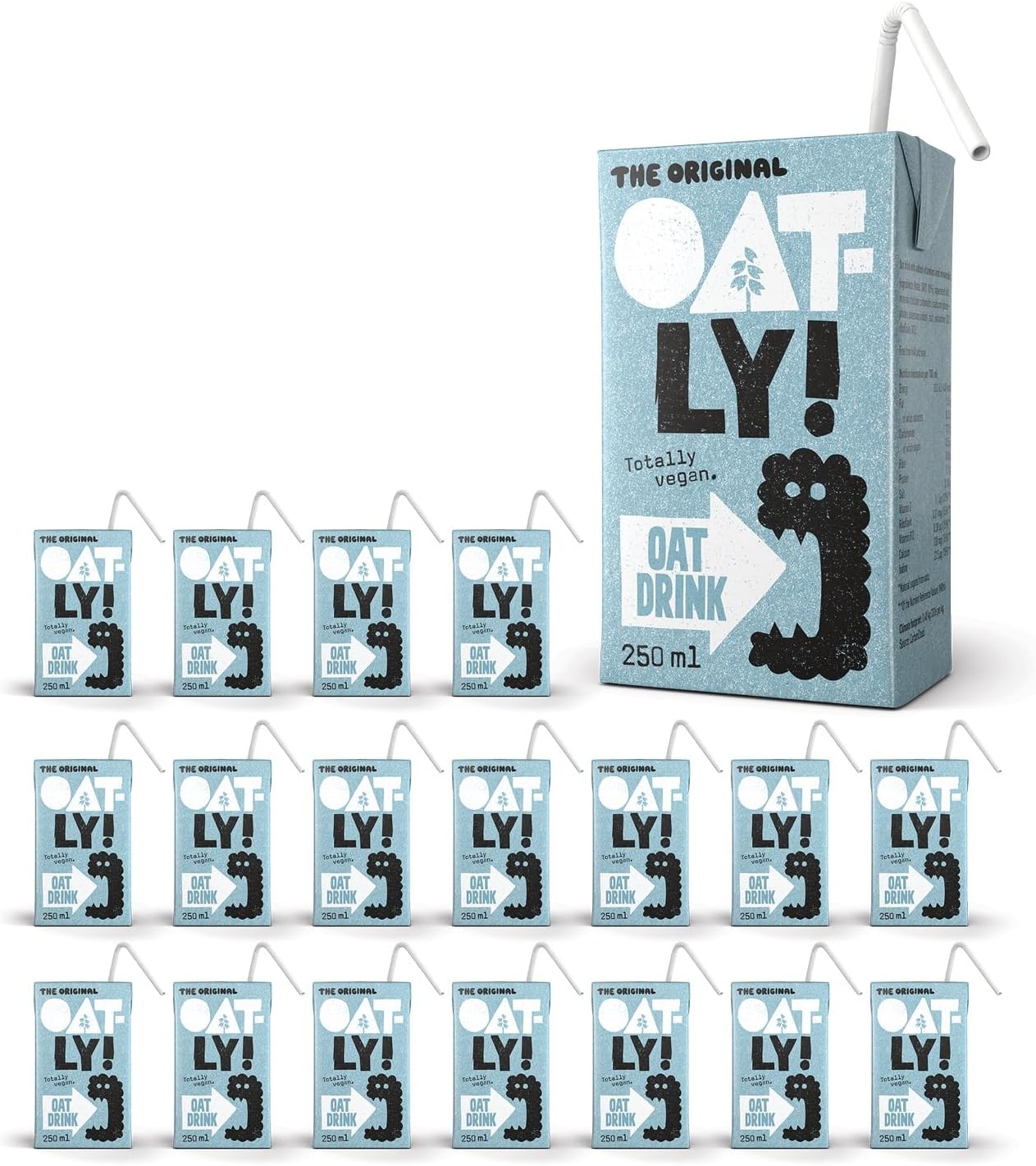Oat Drink Original Carton 18 x 250ml (with paper straw)