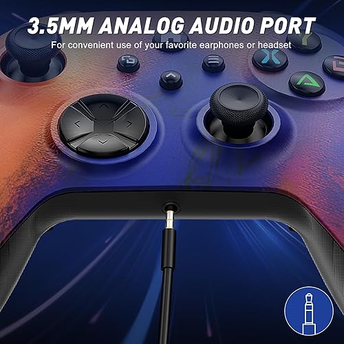 Miniatura 6 de Wireless Controller for Xbox Series X S One, Windows 10/11 PC, Built-in Bluetooth, 4 Vibration Motors, Turbo, Macro Function