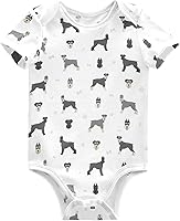 Vista 15 de vvfelixl Trajes de bebé lindos conjuntos de cachorros de manga corta de algodón ropa de bebé para niños niñas 0-24 meses