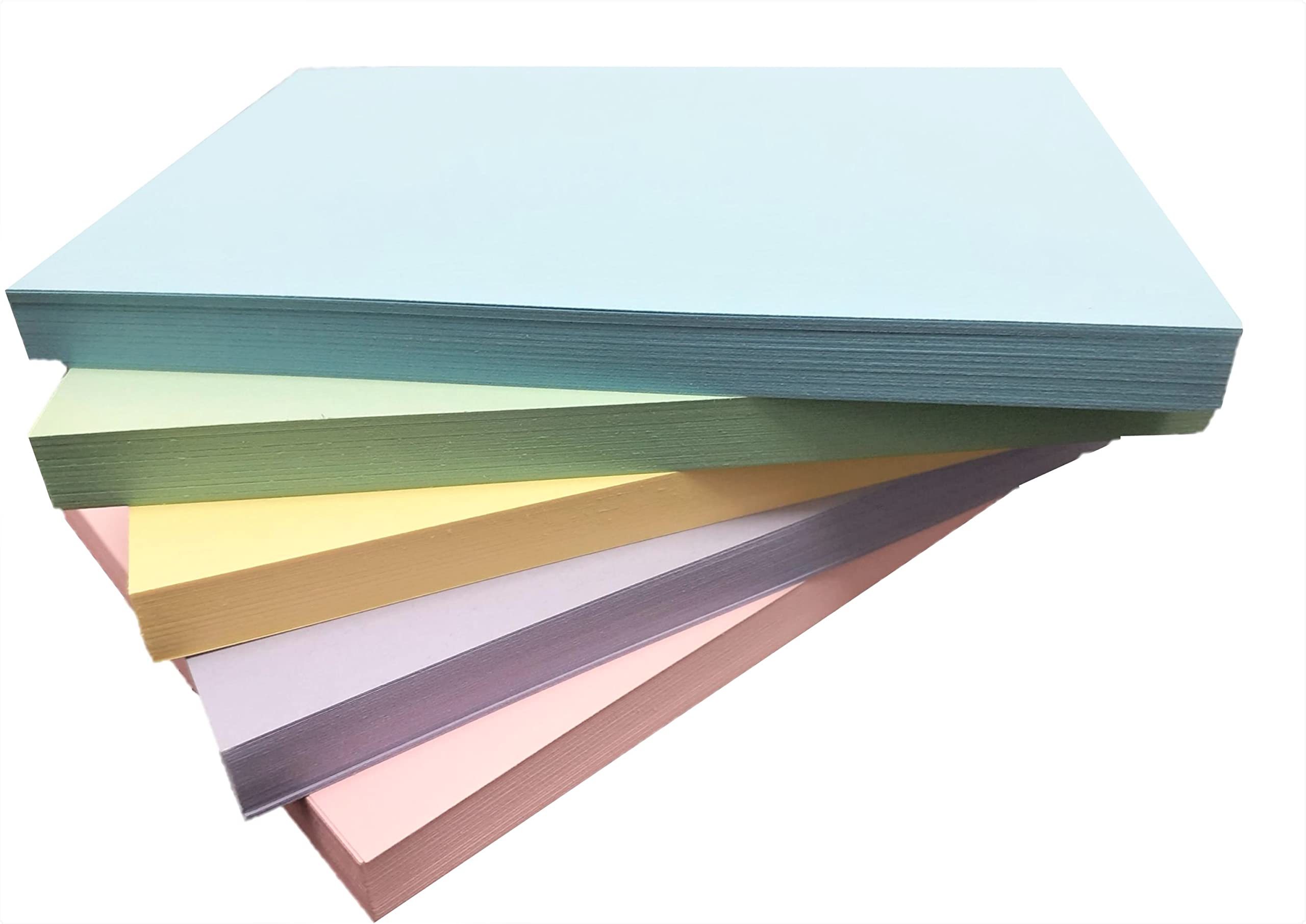 Buy Blank Revision Index Flash Cards 250 Pack, A6 105 x 148 mm Assorted