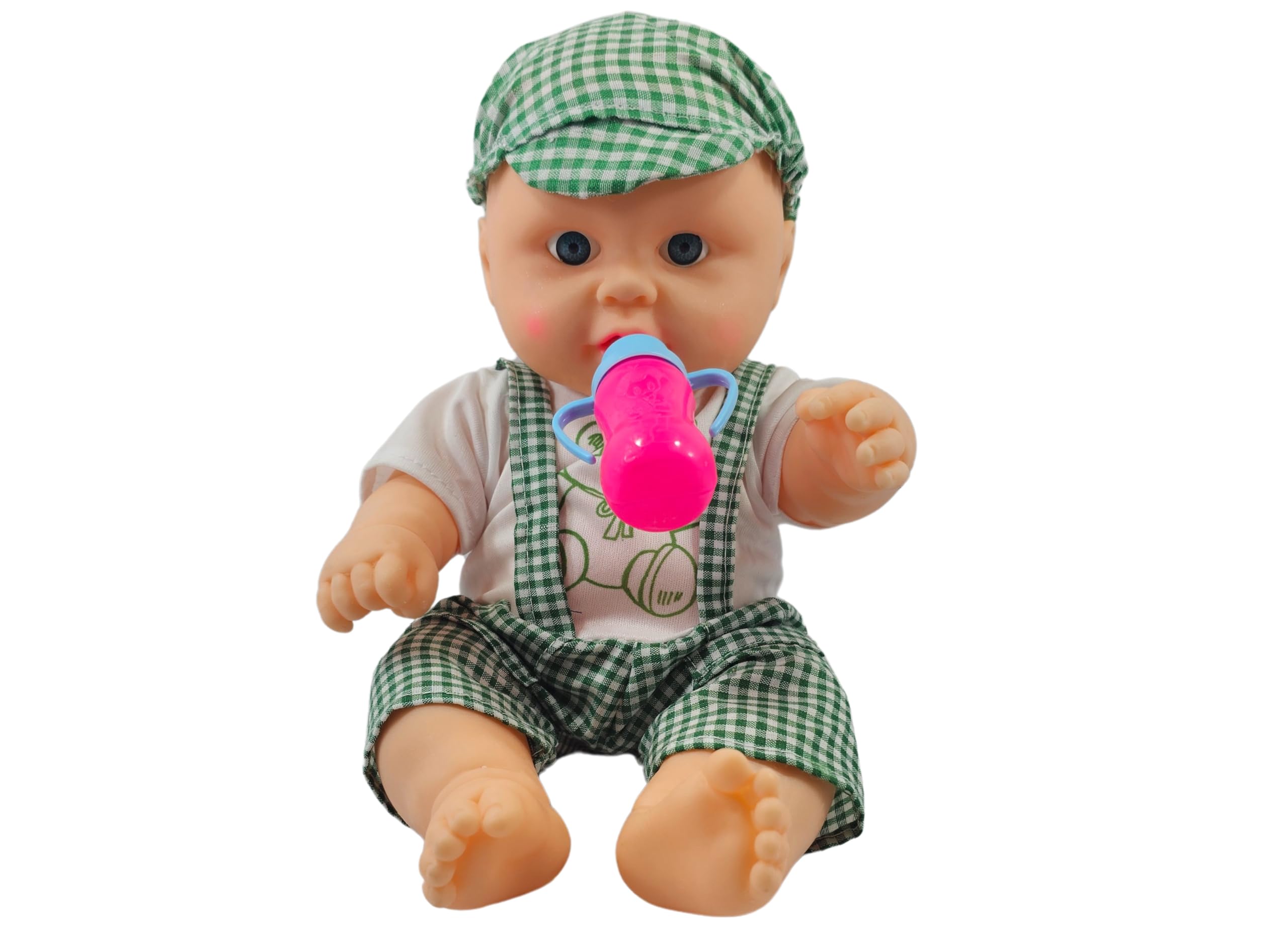 Ladli Baby Doll Golu Baba Rubber Doll for Kids Removable Clothes Boy Doll for Kids_B (Green) (B0DFPBT2P1) Amazon Price History, Amazon Price Tracker