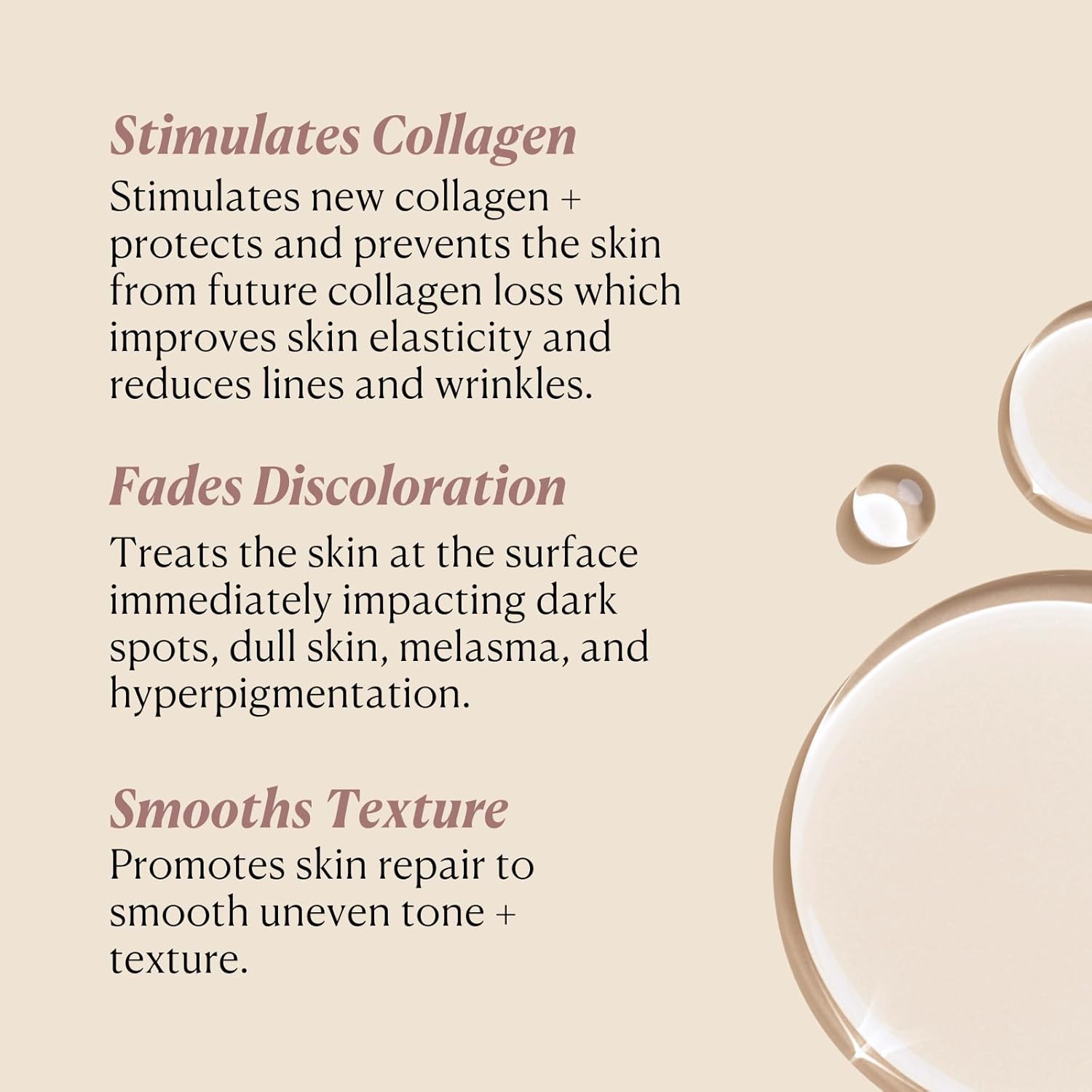 Nakery Collagen Defense Face Serum, 25% Vitamin C Complex with Niacinamide and Peptides, Anti Aging Collagen Booster for Wrinkles and Dark Spots, Brightening Skin Treatment, Made in USA