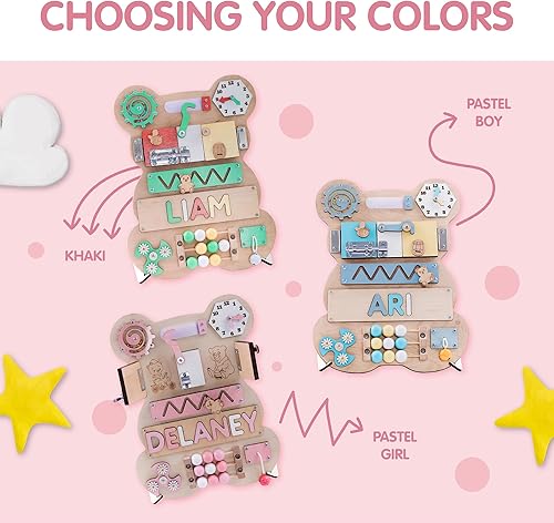 Miniatura 2 de Nabytok - Customized Name Puzzle for Toddlers, Educational Games Board, Baby Personalized Board for 1-5 Years Old, First Birthday Gift, Christmas