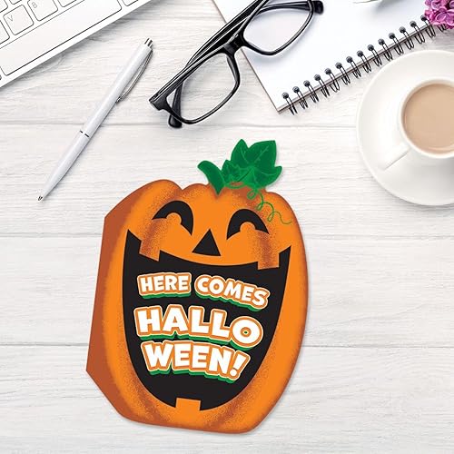 Miniatura 44 de Current Juego de 8 tarjetas de felicitación mágicas de lujo de Halloween – Juego de 8 tarjetas grandes de 5 x 7 pulgadas, paquete variado