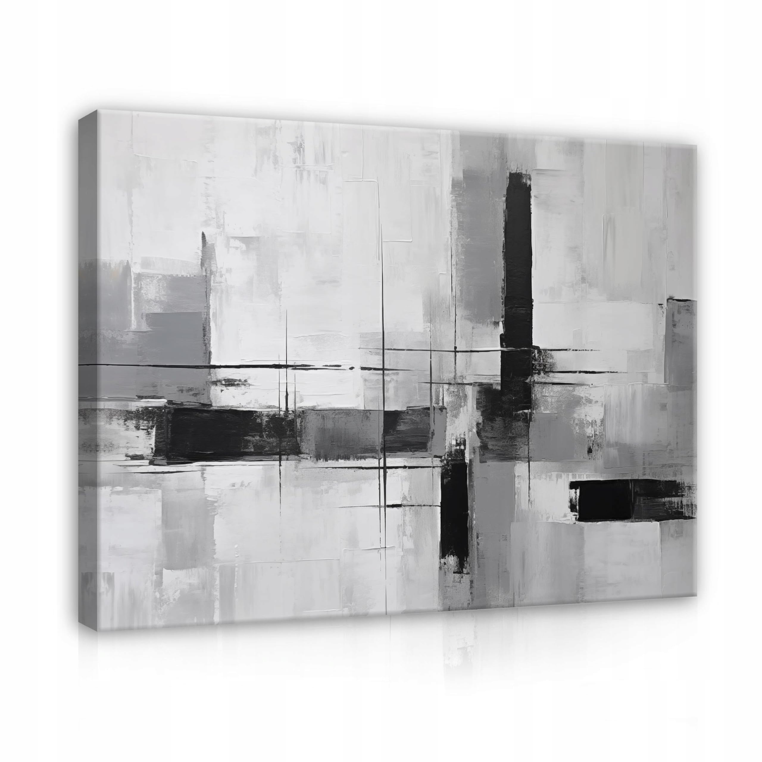 WallArena Leinwand Bilder Abstrakt 100x70 cm