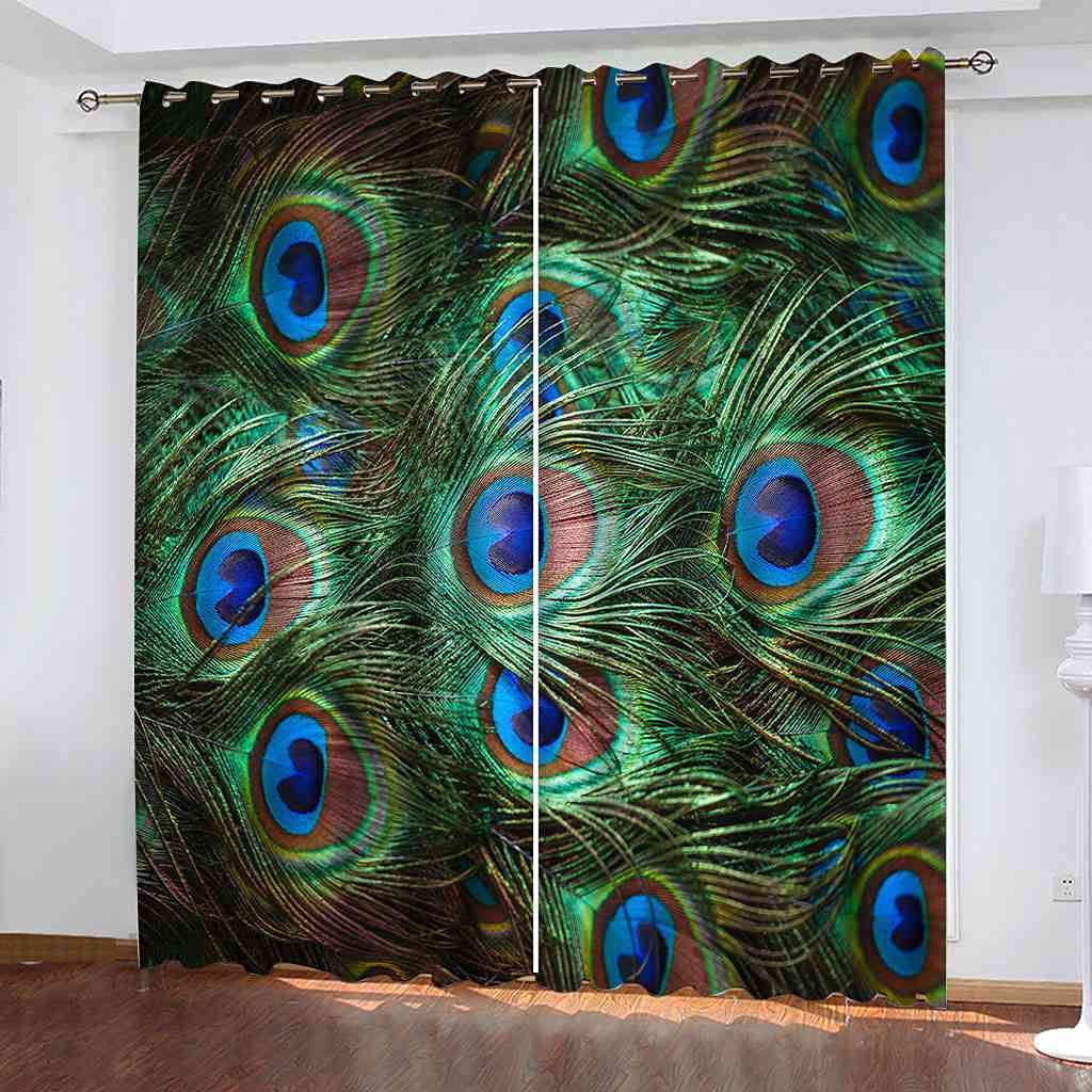 Rideau de fenêtre moderne simplicité occultant 200x160 cm