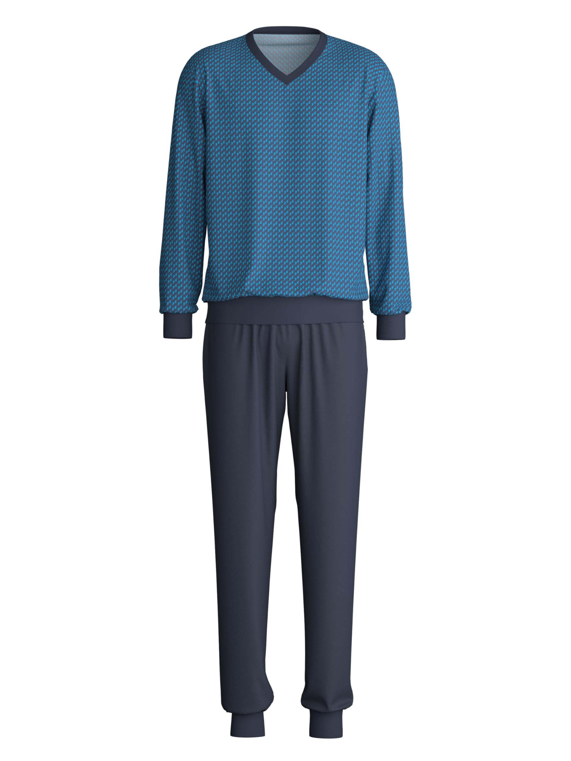 CALIDA Nightwear Xtra Bündchen-Pyjama Herren