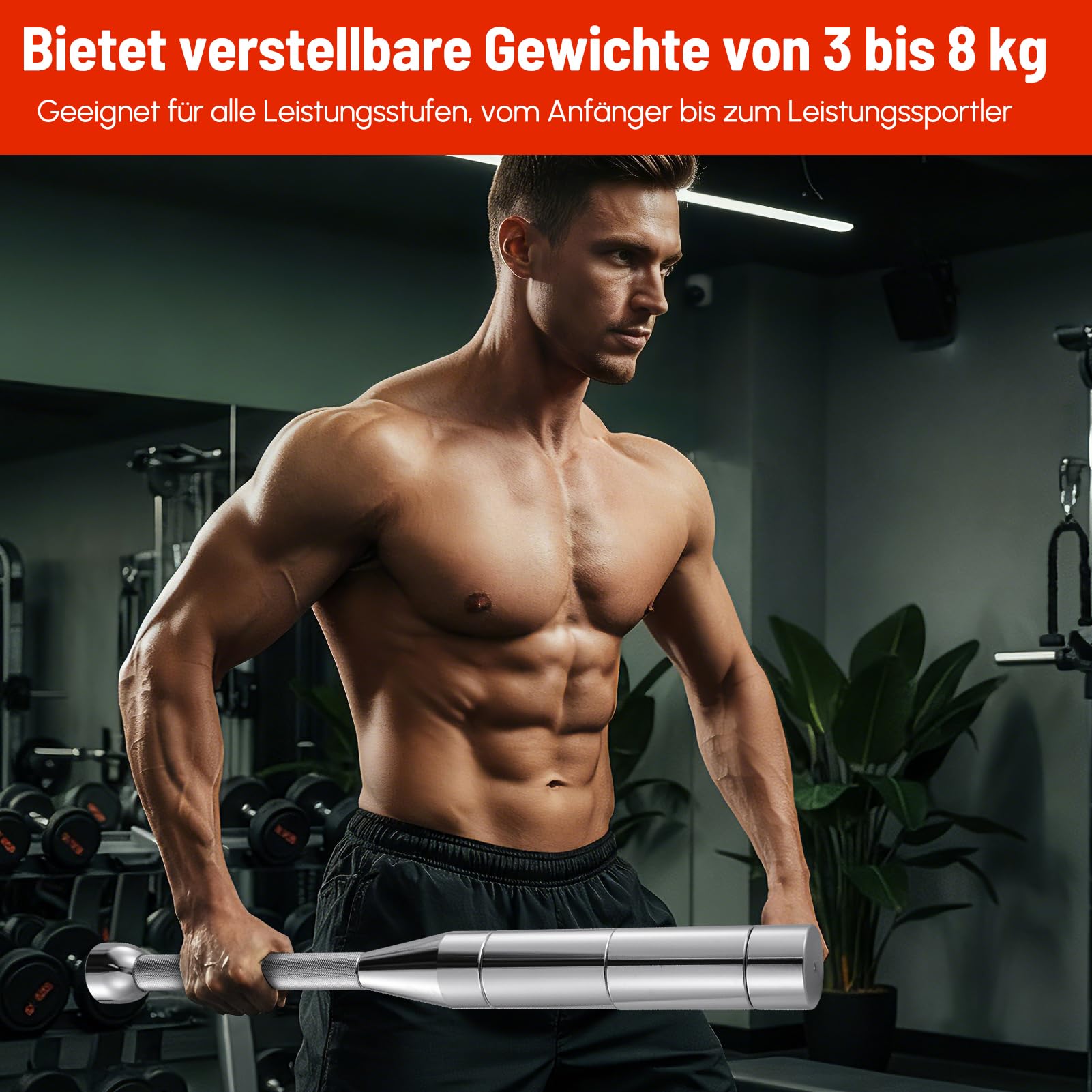 6 in 1 Verstellbare Macebell Gewicht