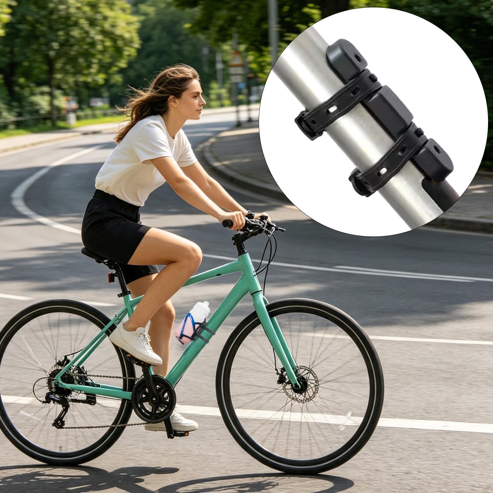 Portaborracce da Bici Supporto Universale Antiscivolo per Bevande