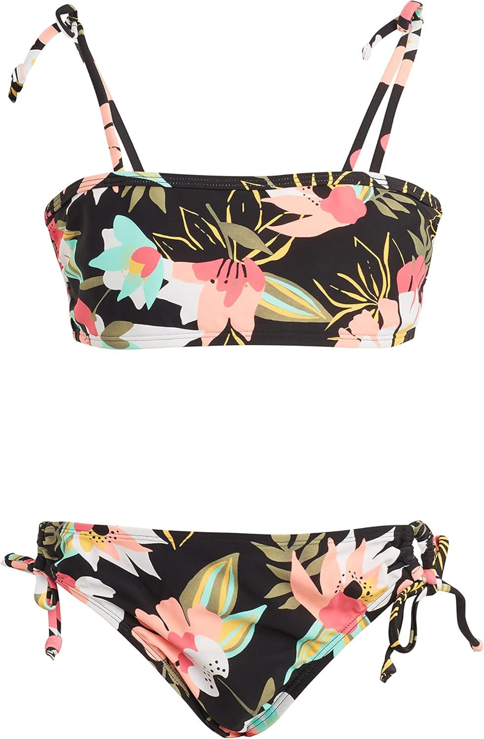 Kanu Surf Girls Groovy Beach Sport Bandeau Bikini 2-piece Swimsuit