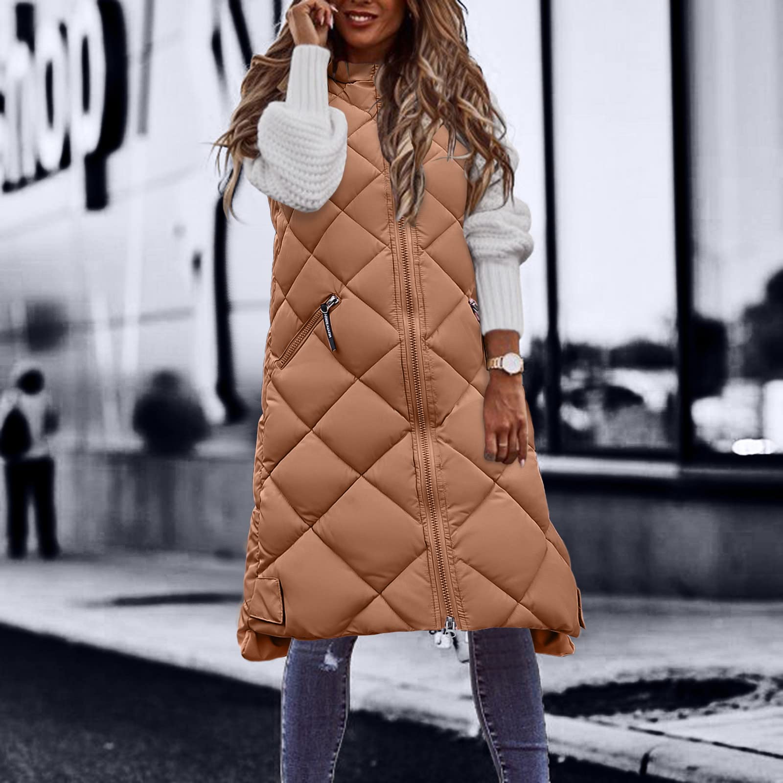 Gilet Sans Manches Femme Lite Mid Jacket - Doudoune Legère Chic Et Élégante