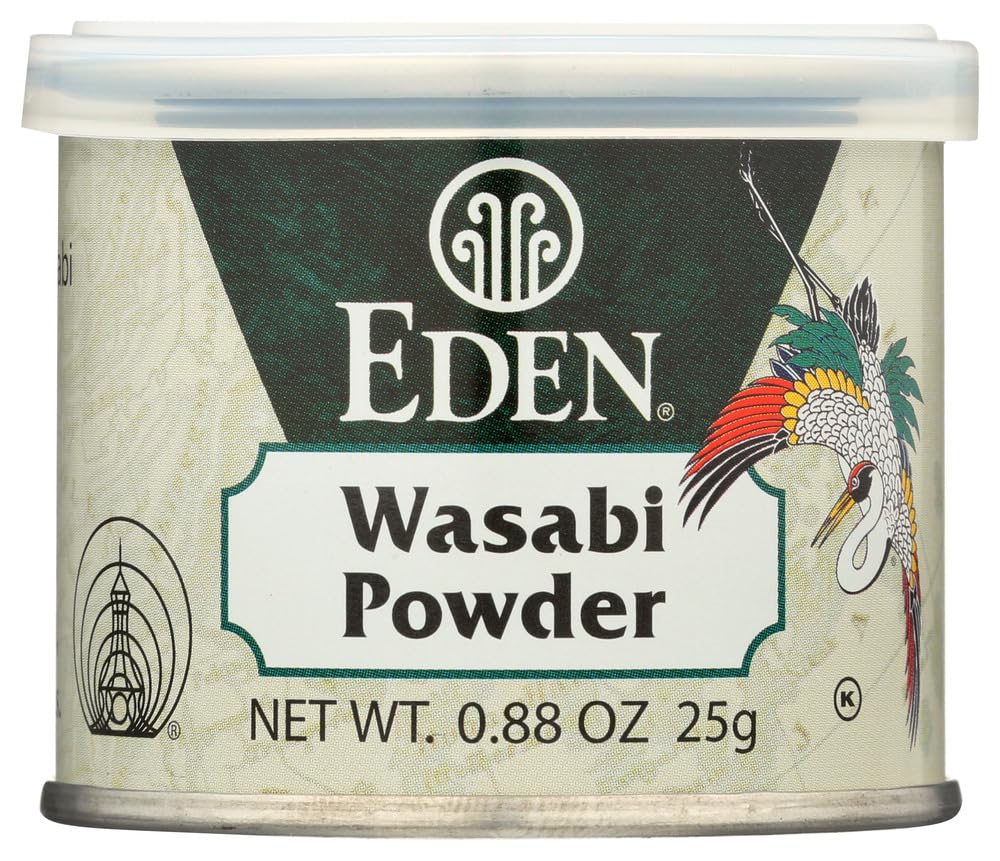 Eden Foods Wasabi Powder Japanese Horseradish 6x .88 Oz