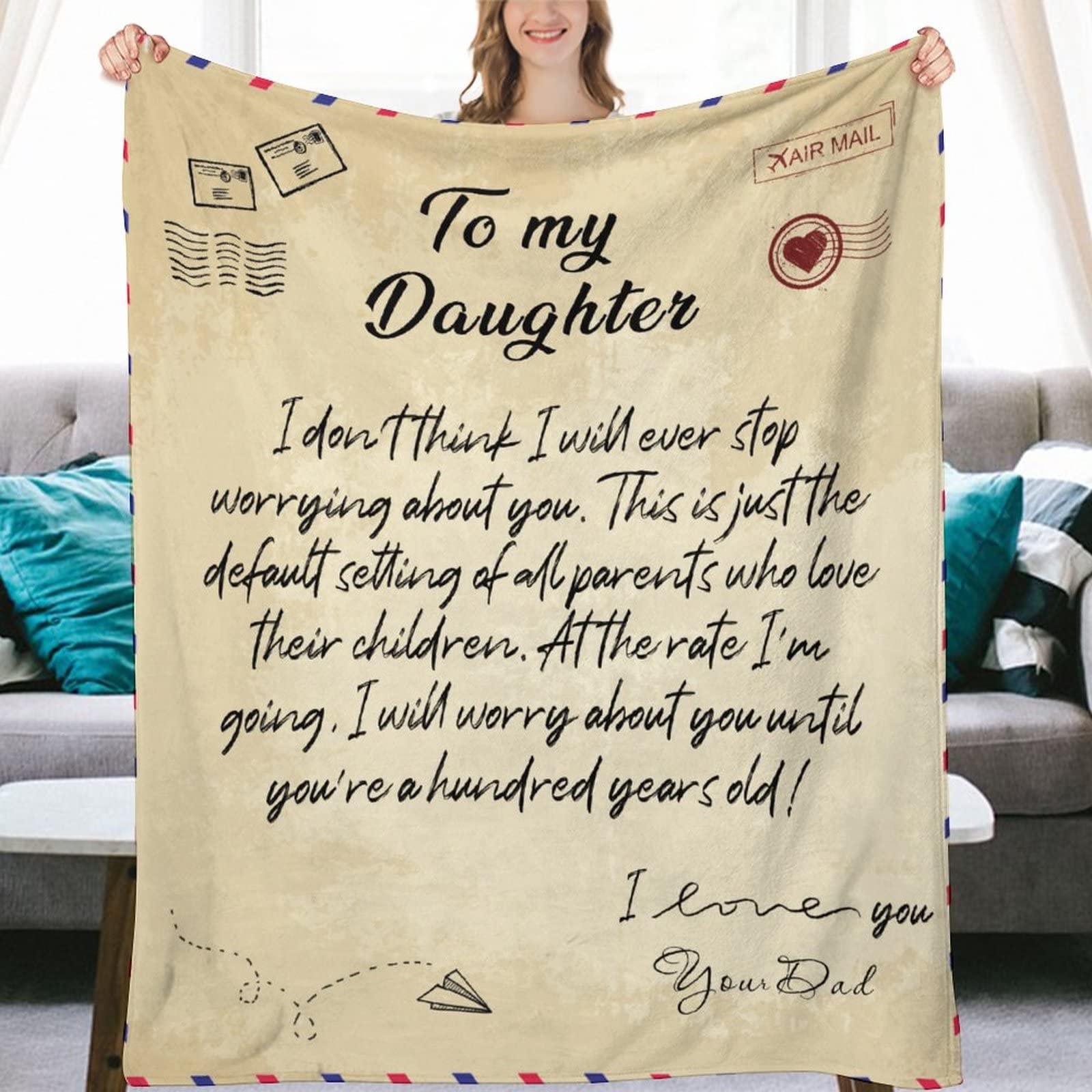 Couverture flanelle chaude et tendre cadeau idéal pour lui exprimer votre affection