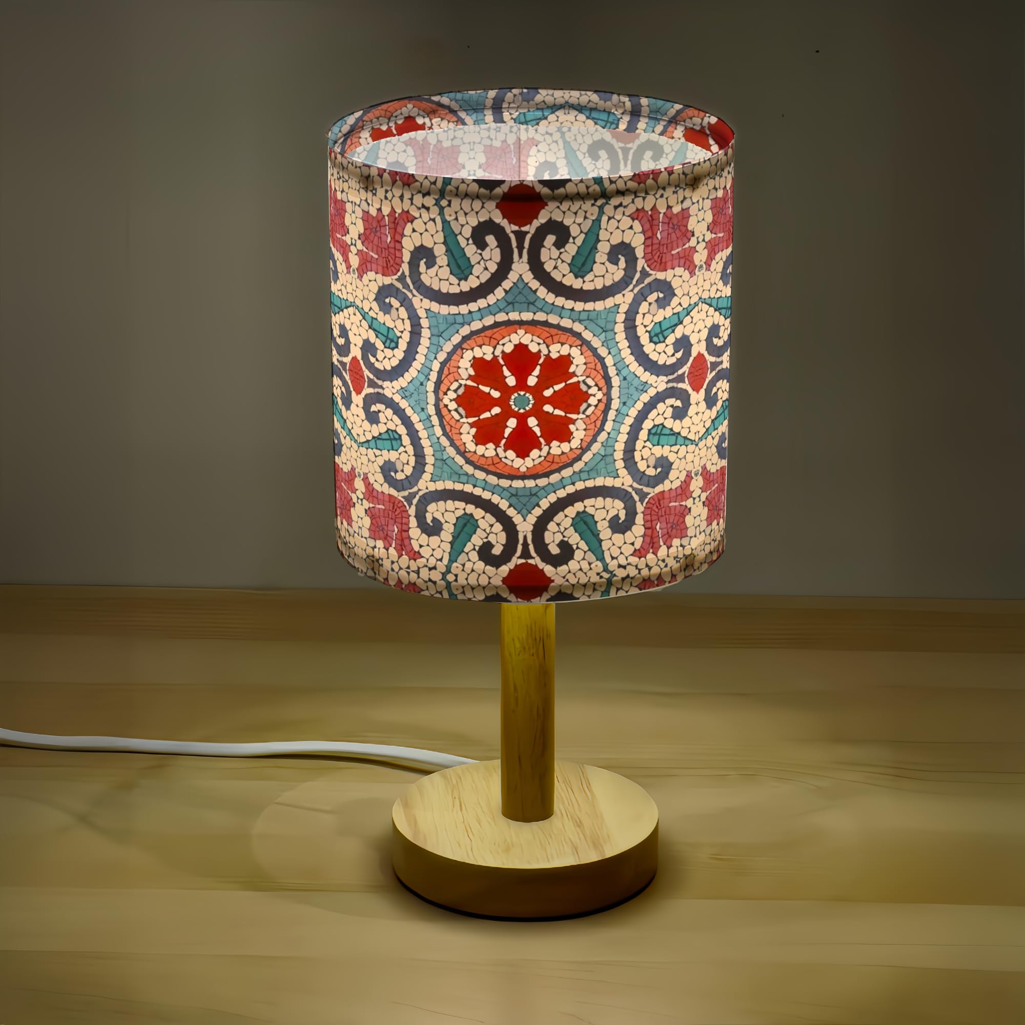 Bellaluma Lampada da comodino Lampada da comodino Candeeiro Mesa de Cabeceira Lampade da comodino Lampada da camera Lampada da tavolo (Italian Gresiti, 1 unità)