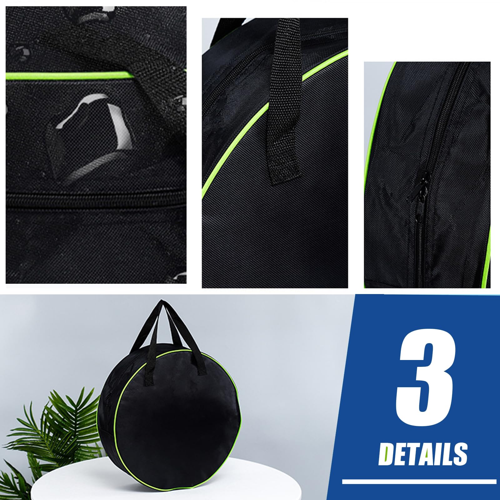Sac De Rangement Câble Voiture Électrique EV - Grand Organisateur Oxford 1680D Avec Double Poignée Pour Câbles De Charge Et Accessoires