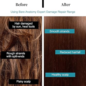 Damage Repair Kit: Shampoo, Serum & Shampoo by Bare Anatomy