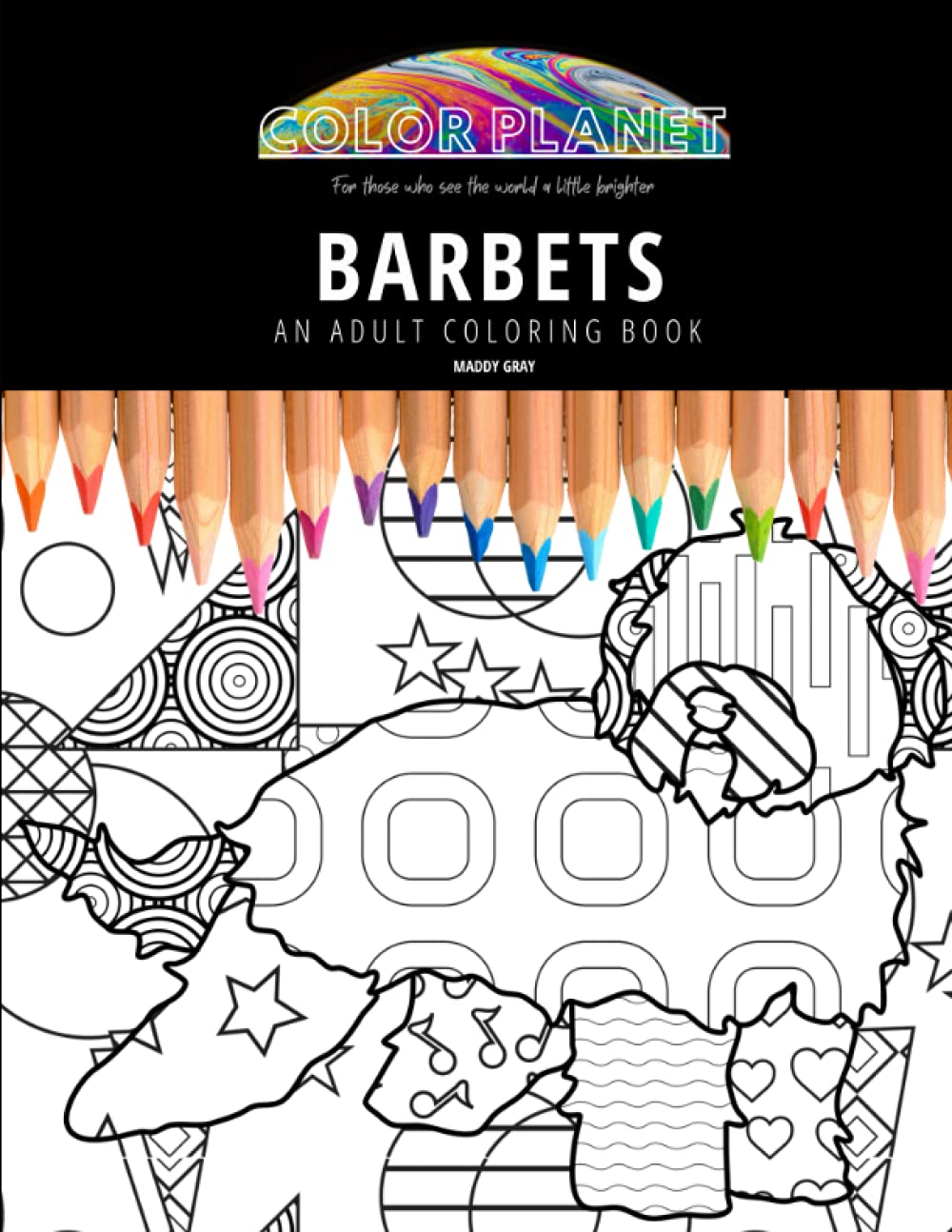 BARBETS: AN ADULT COLORING BOOK: An Awesome Barbet Adult Coloring Book - Great Gift Idea