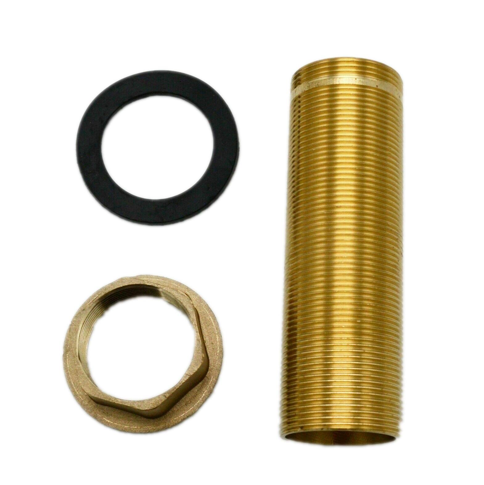Kitchen Basin Mixer Tap Repair Fitting Kit Threaded Brass Tube Nut Install Parts (M32X100)