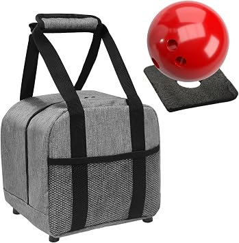 Bowling Ball Bag, Single Bowling Bag, Storage Bag, Lightweight Bowling Handbag, Bowling Bag for Bowling Accessories