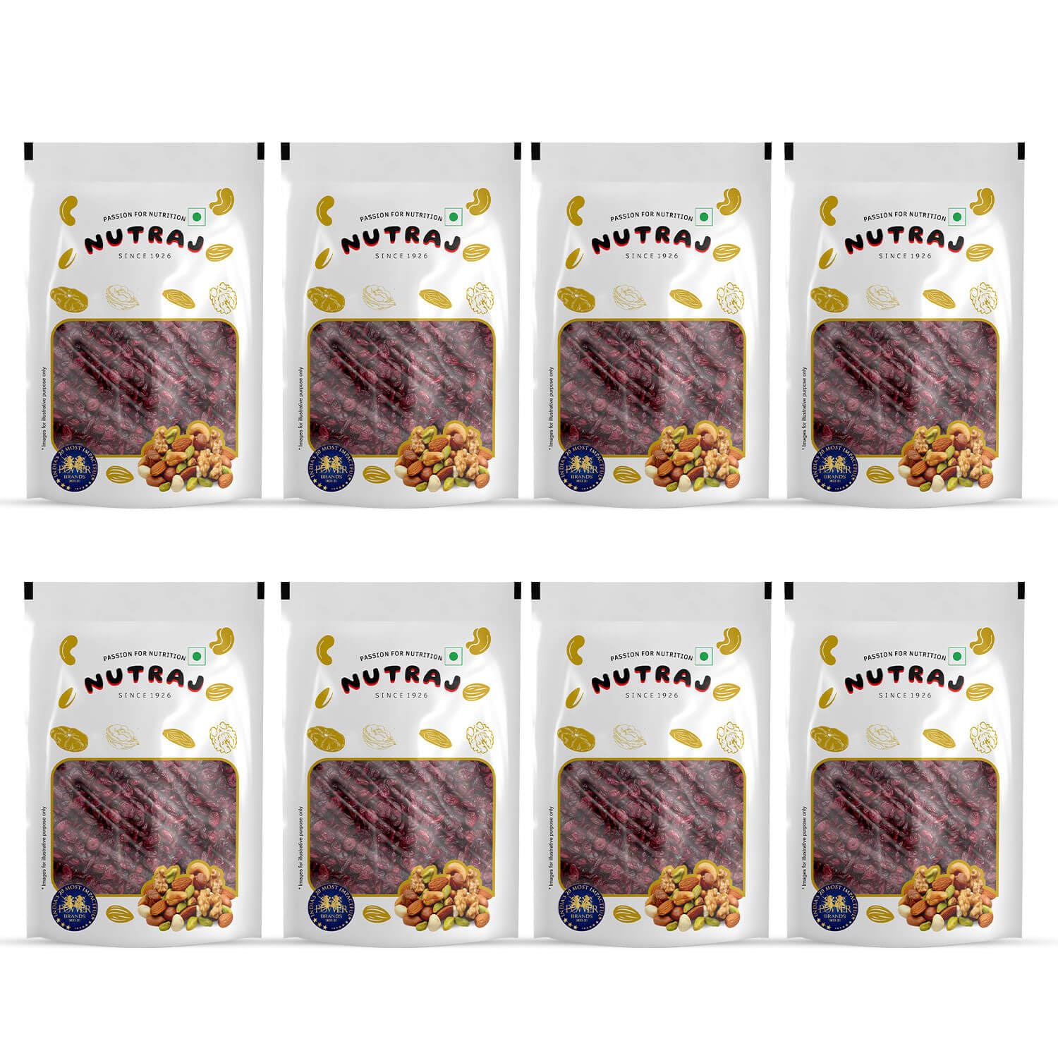 Nutraj American Dried Whole Cranberries 1.6Kg (8x200g) (B07PZ1RSCK) Amazon Price History, Amazon Price Tracker