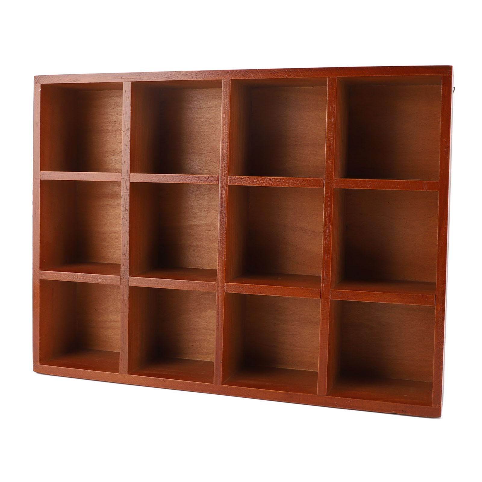Elegante Organizer da Tavolo in Legno con Scomparti Multipli, Robusto per Forniture per Ufficio