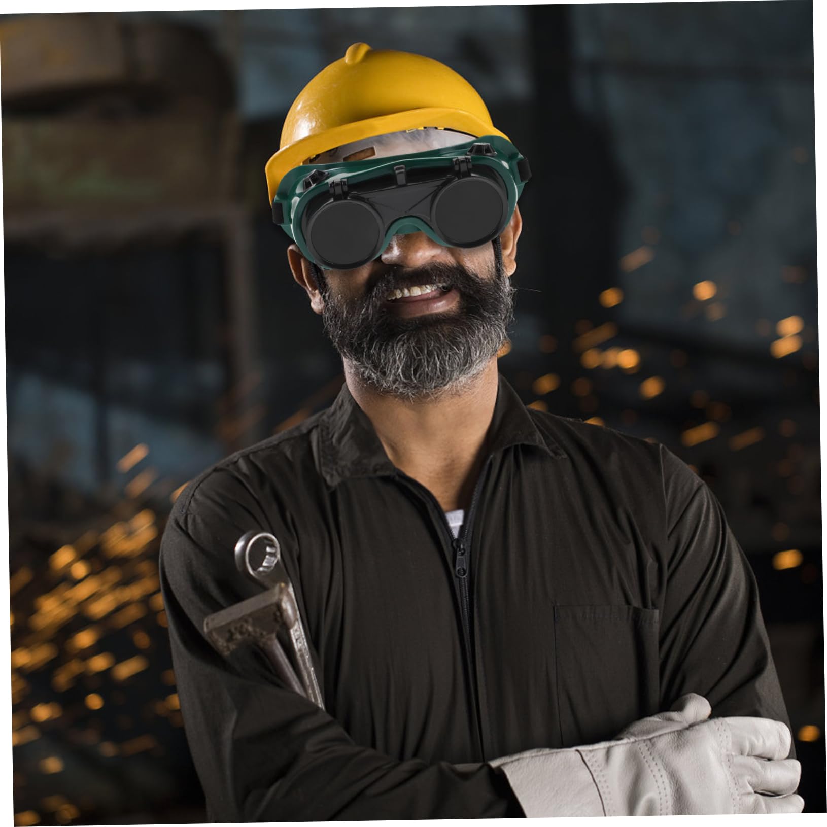 Uonlytech 8 Uds Gafas Protectoras De Soldadura Gafas Protectoras De Seguridad Lentes De Soldadura Equipo De Soldadura Gafas Para Soldar Gafas Para Soldar Gafas De Soldadura Industrial Gafas