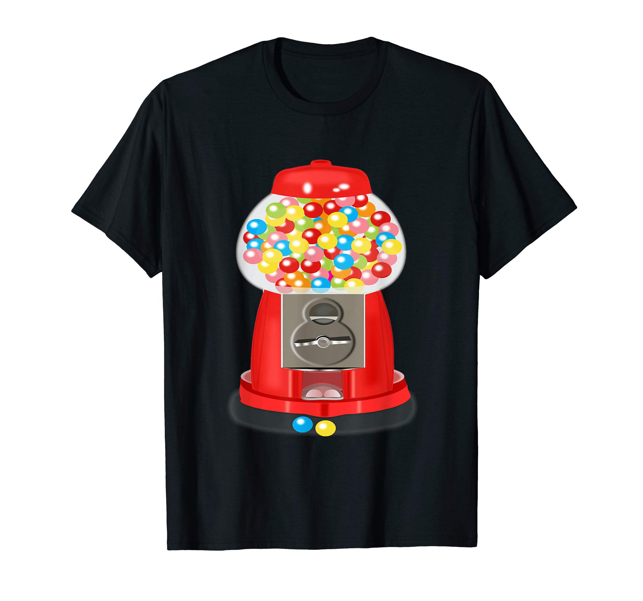 Be Good BoutiqueGumball Machine T-Shirt Candy Vending Sweets Graphic Tee T-Shirt