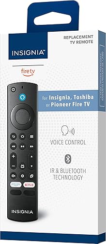 Miniatura 5 de Insignia - Control remoto de repuesto Fire TV para Insignia y Toshiba - Negro
