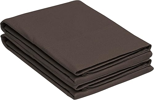 Miniatura 5 de Superior Fundas de almohada de franela de algodón de alta calidad, juego de 2 fundas de almohada de franela de 100% algodón cepillado, color blanco