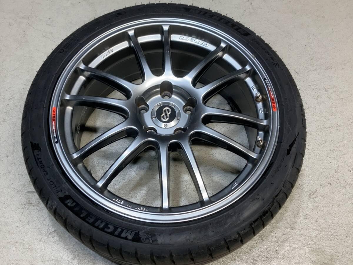 Amazon.co.jp: ③ ENKEI GTC01 アルミホイール1本 18インチ 8J+50 
