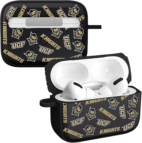 Miniatura 17 de AFFINITY BANDS Central Florida Knights Camo HDX - Funda compatible con Apple AirPods Pro Camo,Champion Series,Clásico,Negro clásico,Blanco